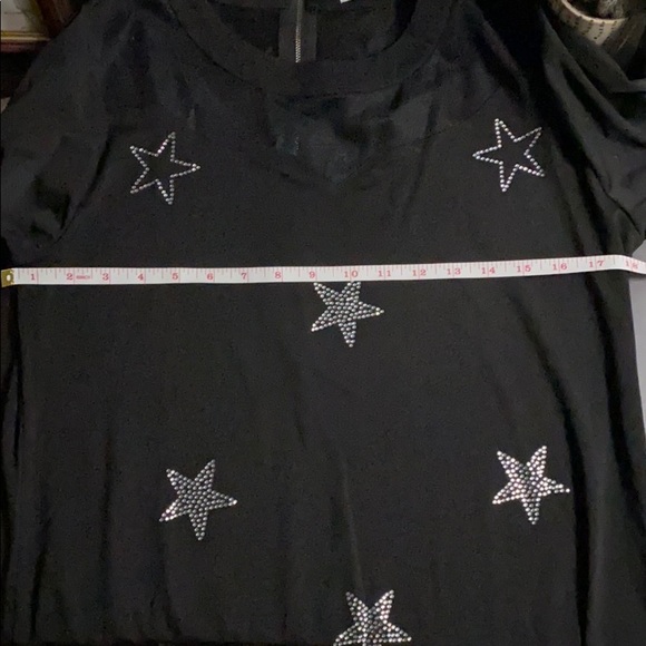 Sparkle star black mesh dress - Picture 3 of 3